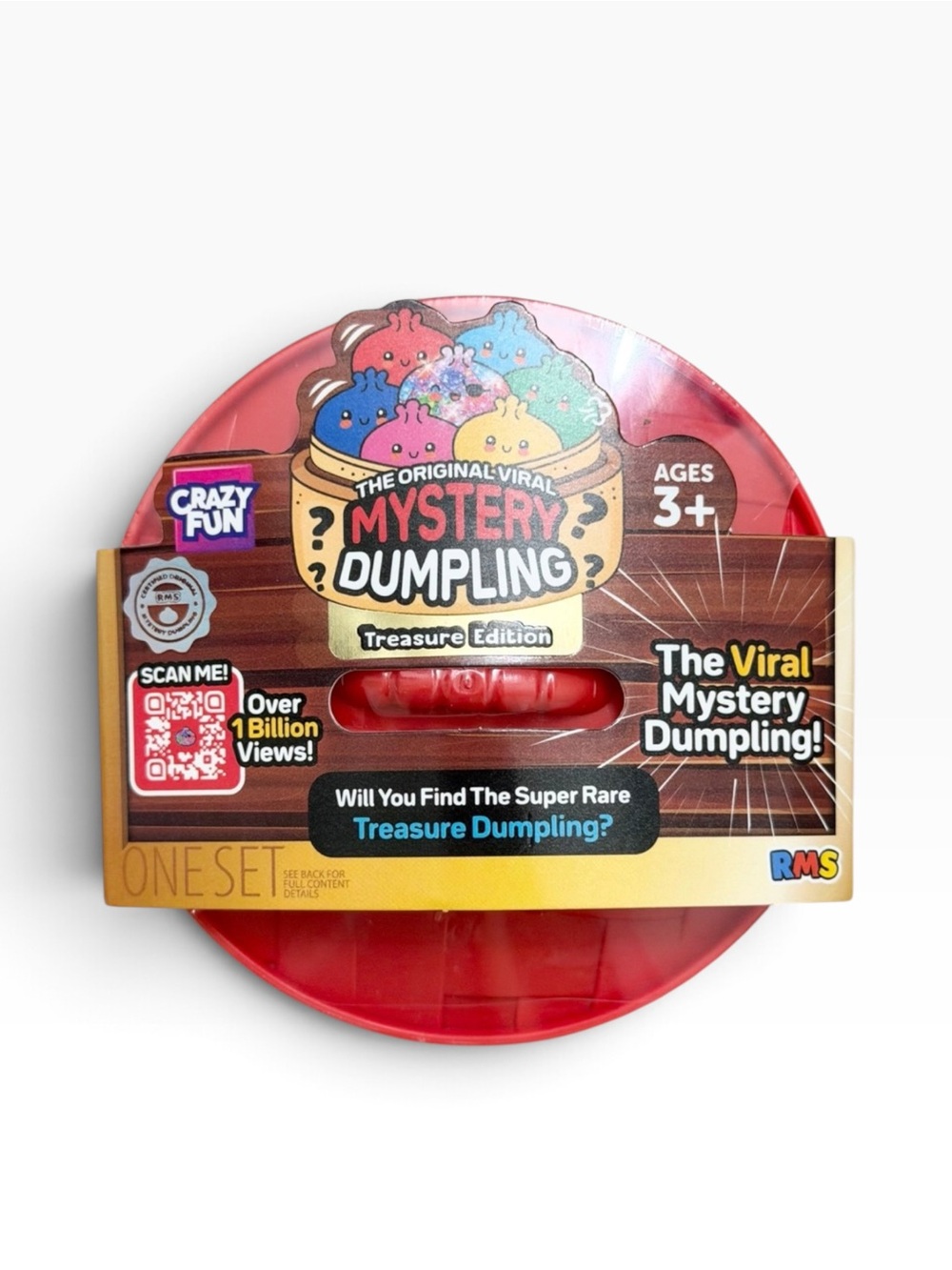 RMS The Original Viral Mystery Dumpling Treasure Edition Squishy Toy Crazy Fun